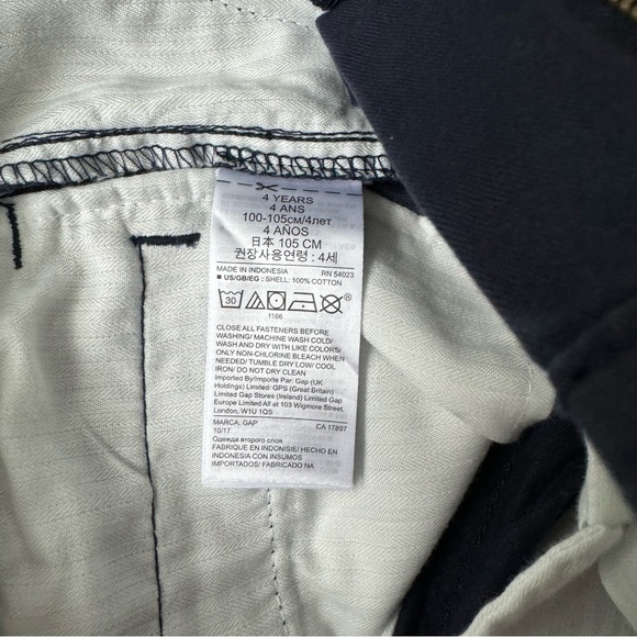 NWT Gap Factory toddler boys navy chino pants - Picture 9 of 13